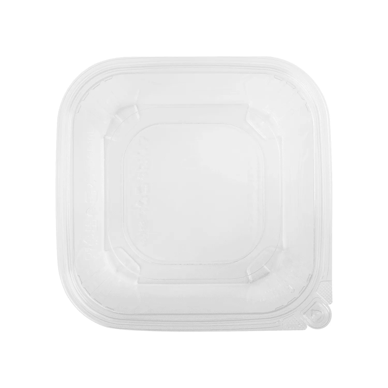 [120 sets] 64 oz PET Tamper Resistant Deli Containers with Flat Lid