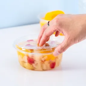 [500 ct] 8-32 oz Deli Container Lids | PET | 117 mm