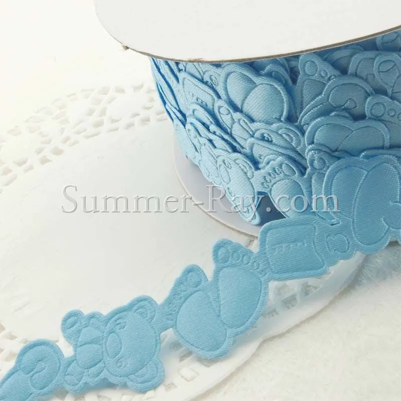 Applique Baby Shower Trim Ribbon 20 mm - Design II