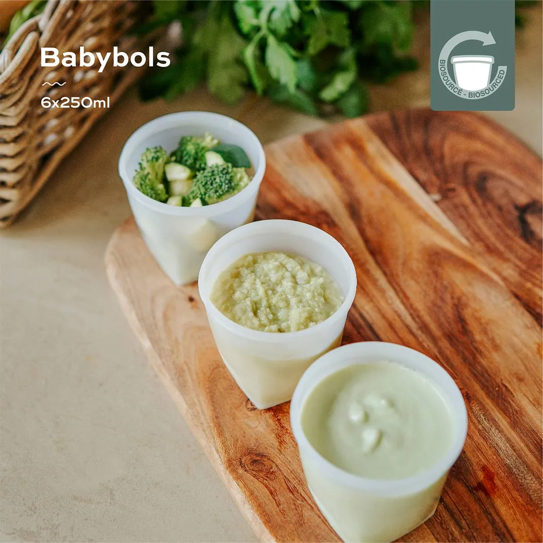 babymoov Bio Sourced Babybols - 6 Pack - Multi