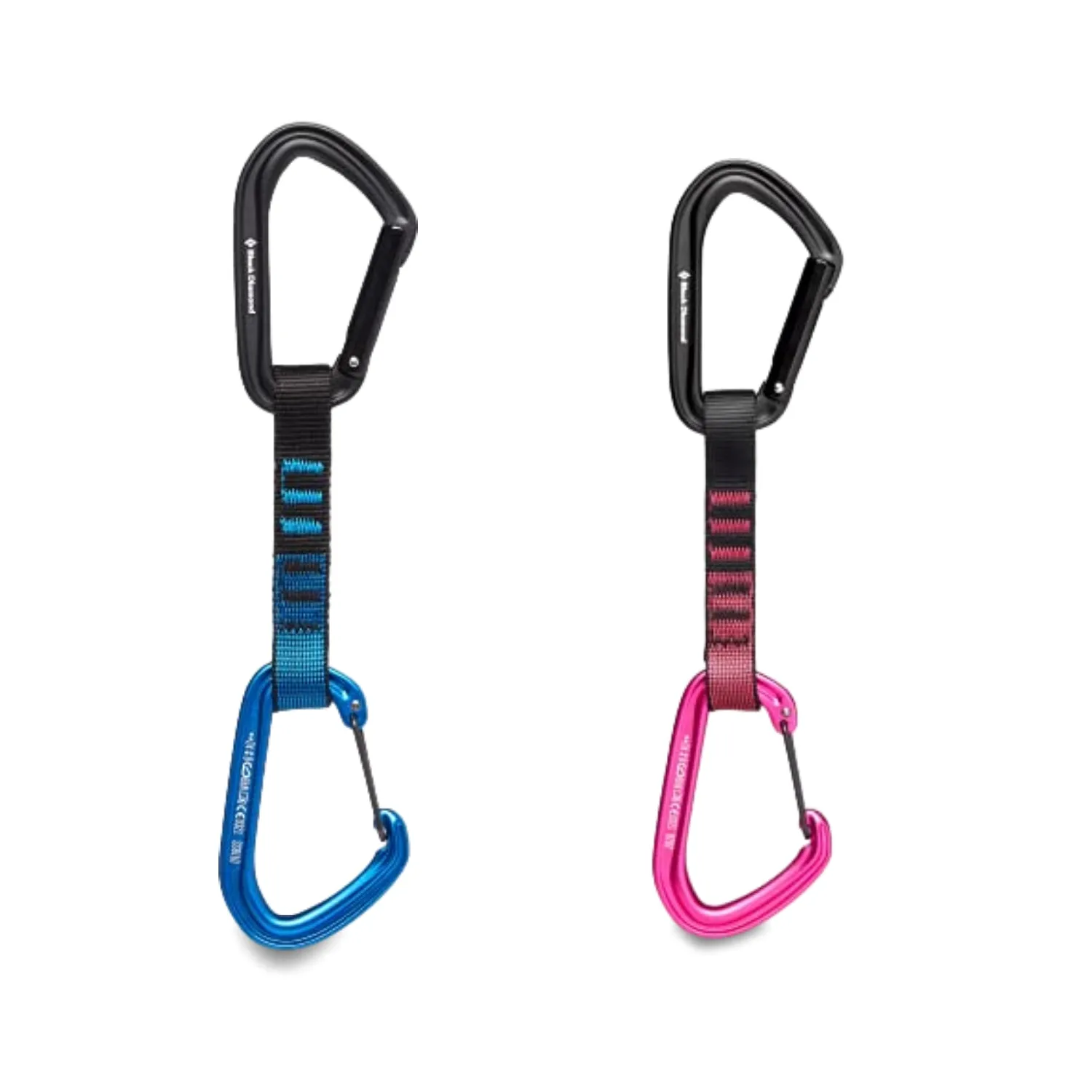 Black Diamond HotForge Hybrid Quickdraw – Durable, Lightweight, and Versatile Climbing Quickdraw for Sport & Trad Climbs