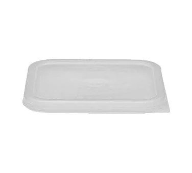 Cambro SFC2SCPP190 Cover for Polycarbonate Camwear CamSquare 2 & 4 Qt Containers - Translucent Polyethylene | Denson CFE