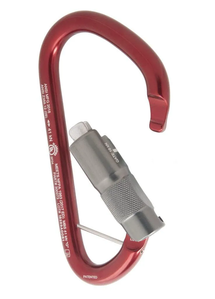 CMC Carabiner - PS Xl Auto Red ANSI