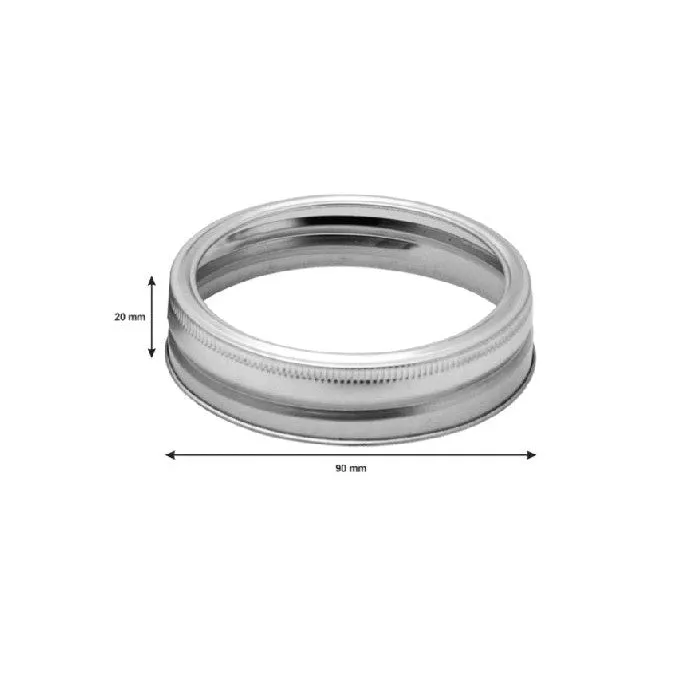 Consol Jar Screw Rings 2pc for 500ml and 1L Jars 14431