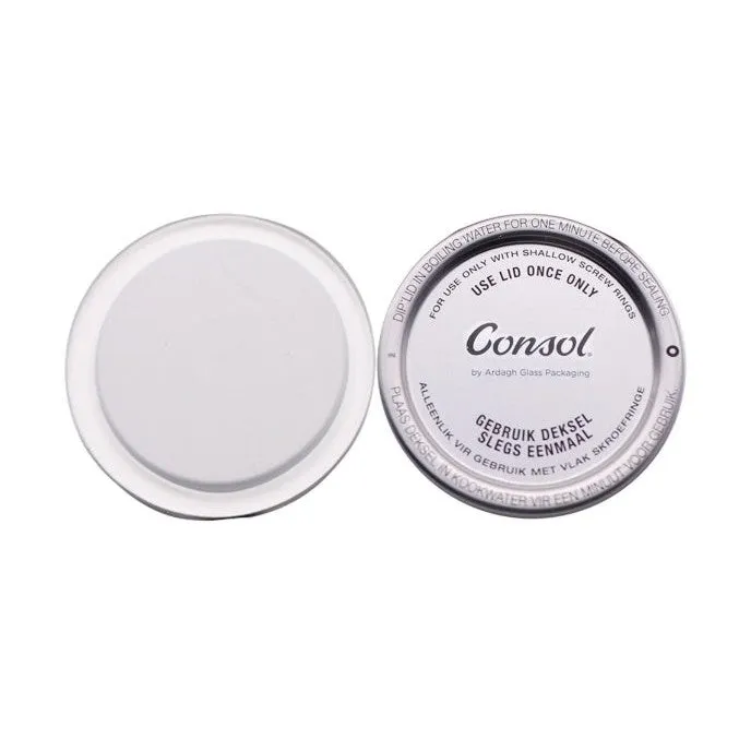 Consol Preserve Jar Lid Domes for 500ml Jar 5pack 30153