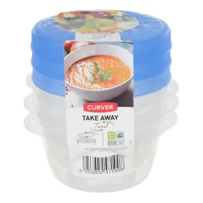 Curver Take Away Twist Lid Food Storage Containers Multipack