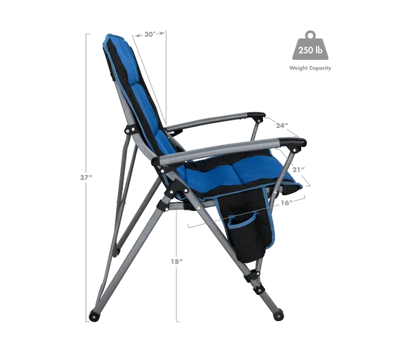 E-Z UP® AllSport Outdoor Folding Chair