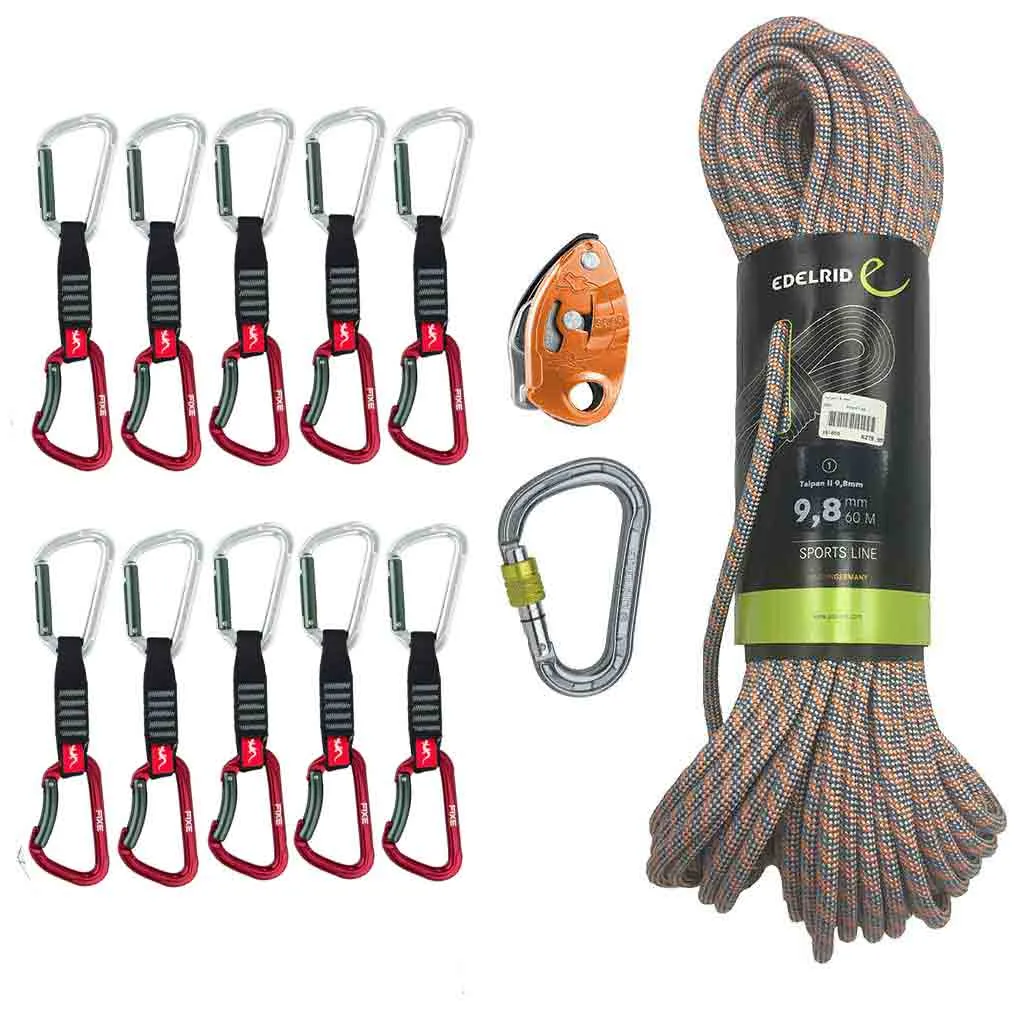 Edelrid Petzl & Fixe Sport Lead Climbing Package