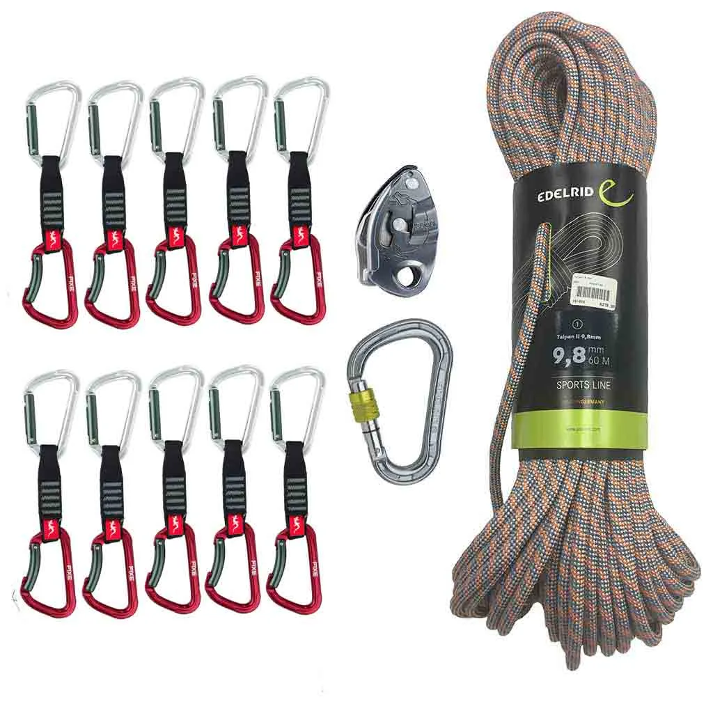 Edelrid Petzl & Fixe Sport Lead Climbing Package