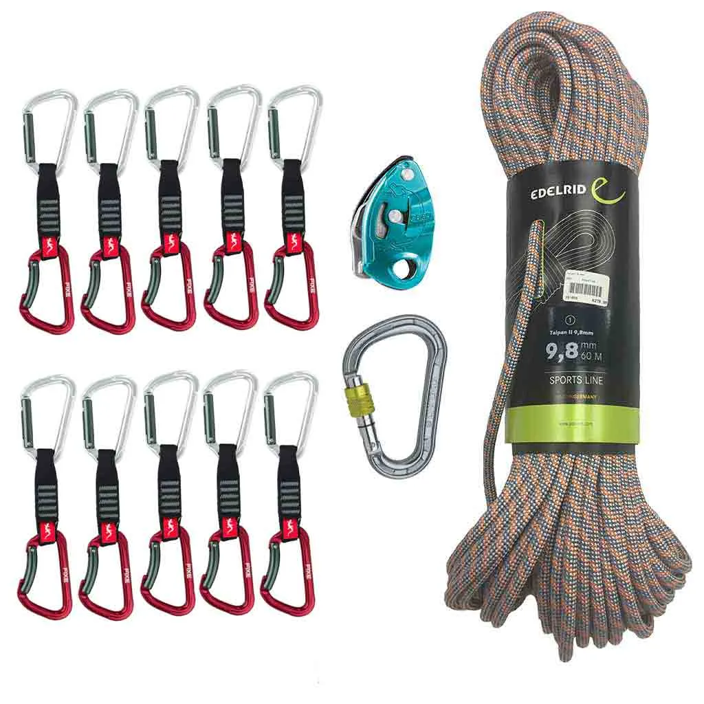 Edelrid Petzl & Fixe Sport Lead Climbing Package