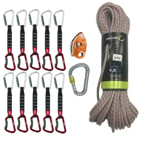 Edelrid Petzl & Fixe Sport Lead Climbing Package