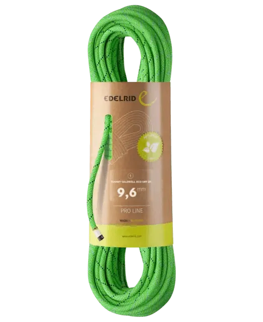 Edelrid Tommy Caldwell Eco Dry DT 9.6mm Dynamic Climbing Rope - 70m