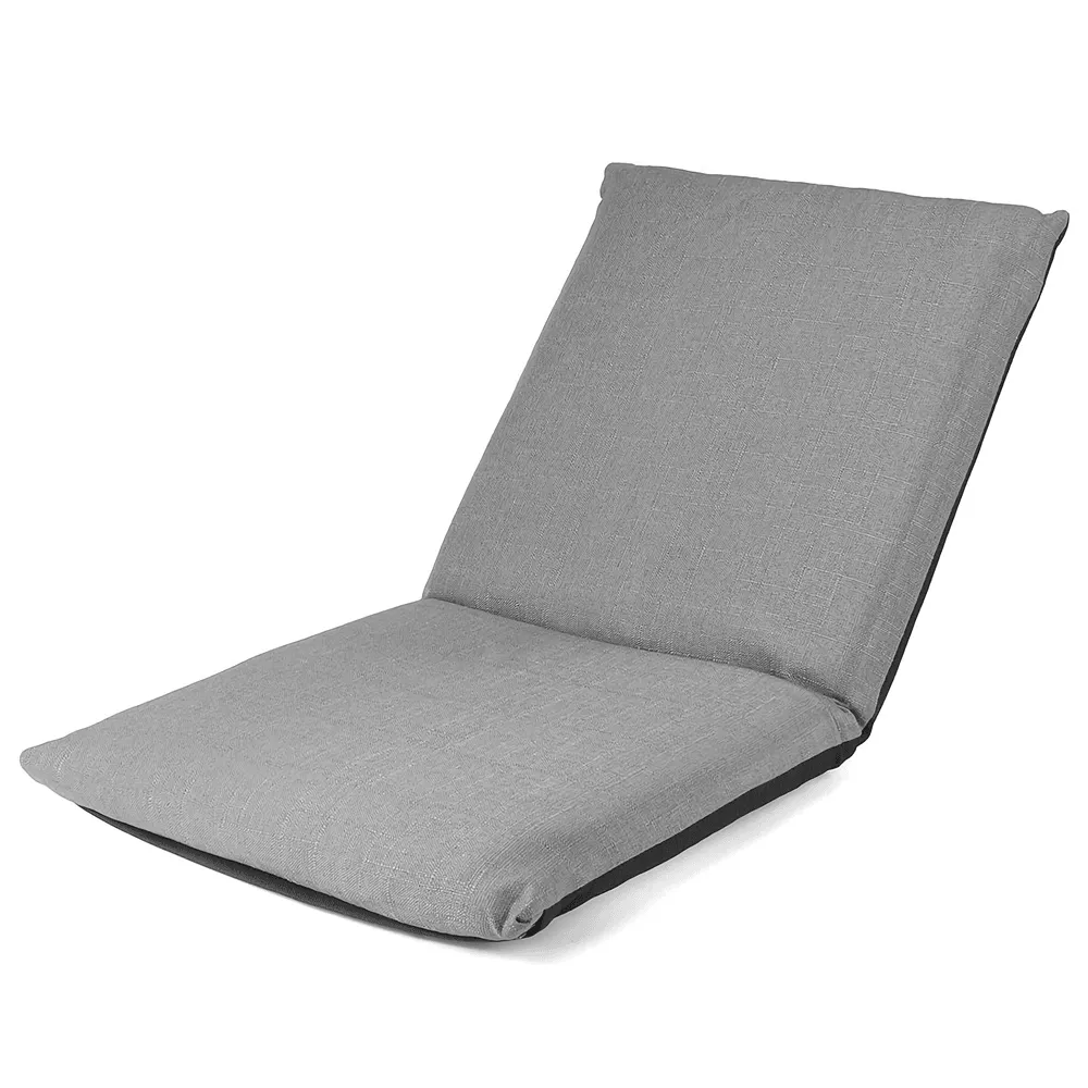 Foldable Couch Tatami Sofa 6 Angles Adjustable Relaxing Lazy Sofa Floor Seat Single-Person Folding Back Chair Bedthroom Living Room Supplies