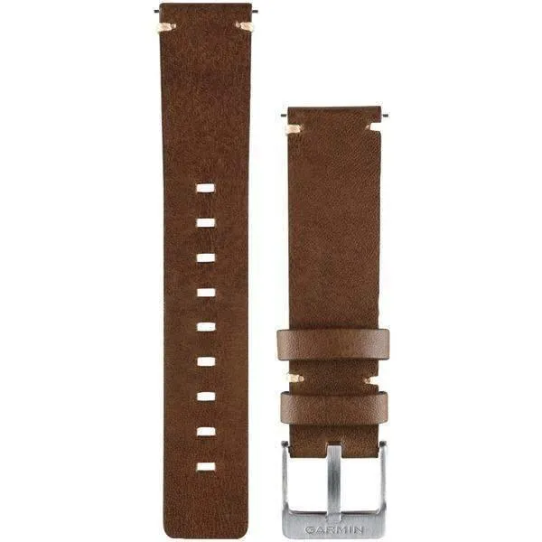 Garmin 010-12495-04 vivomove Replacement Band (Leather Band Dark)