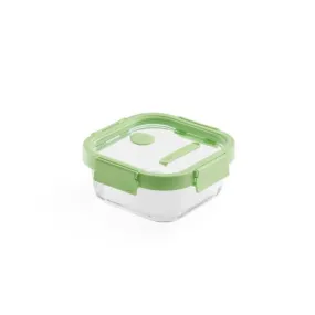 Glass Leakproof Container Square, 800 ml