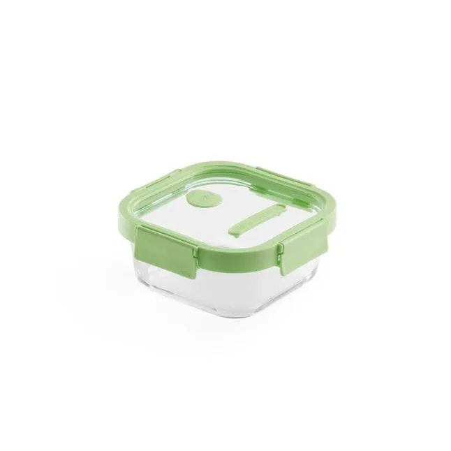 Glass Leakproof Container Square, 800 ml