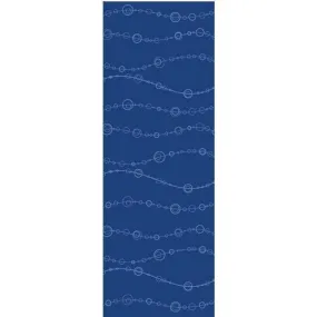 GoFit GF-PYM-BLU Printed Yoga Mat (Blue)