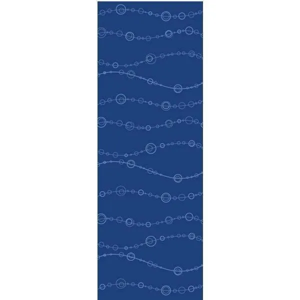 GoFit GF-PYM-BLU Printed Yoga Mat (Blue)