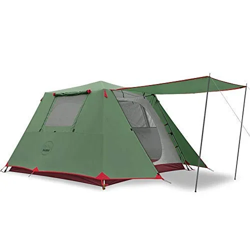 KAZOO Large Camping Easy Set Up Tent 4 Person Waterproof