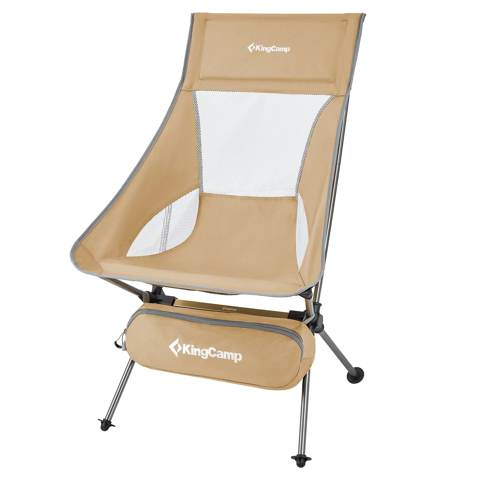 KingCamp Extra Wide Lightweight High Back Camping Chair