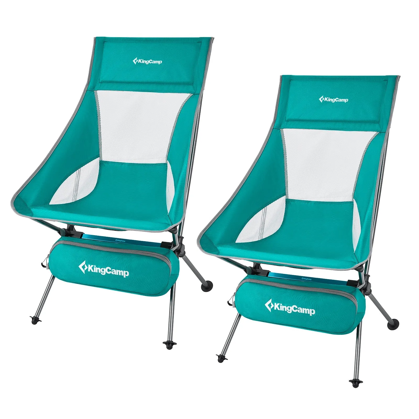 KingCamp Extra Wide Lightweight High Back Camping Chair