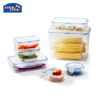 Lock & Lock Glass Container 7pcs Set