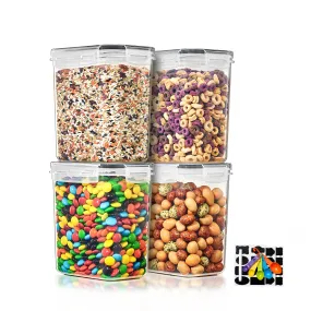 Medium Airtight Food Storage Containers (4 Pack)