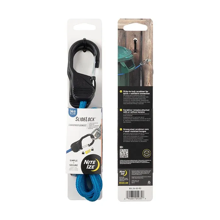 NiteIze SlideLock® Carabiner Bungee