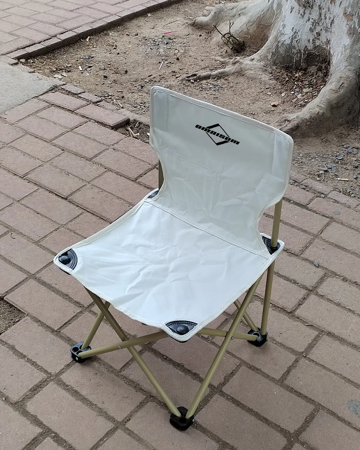 OMNISOM fishing chairs, outdoor folding stool,  portable backrest chair