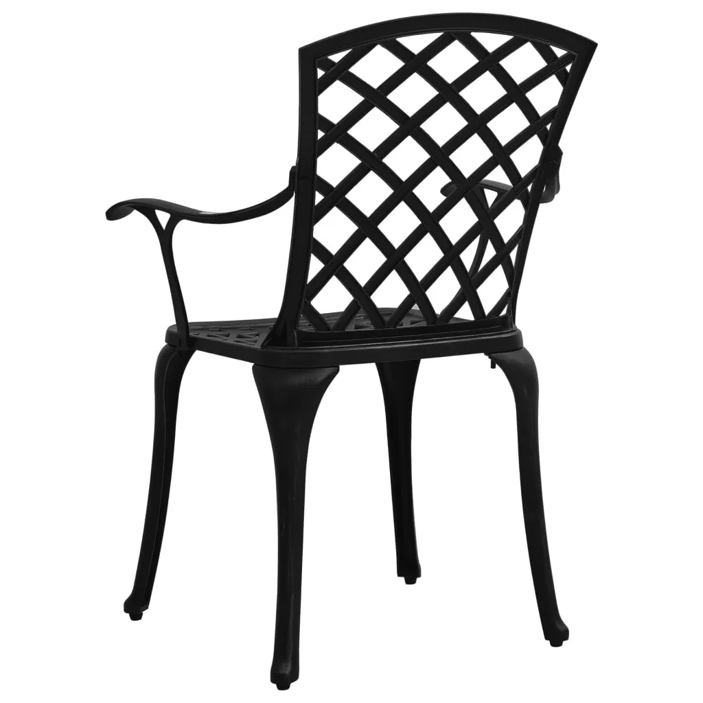 Patio Chairs Patio Furniture for Garden Porch Backyard Cast Aluminum