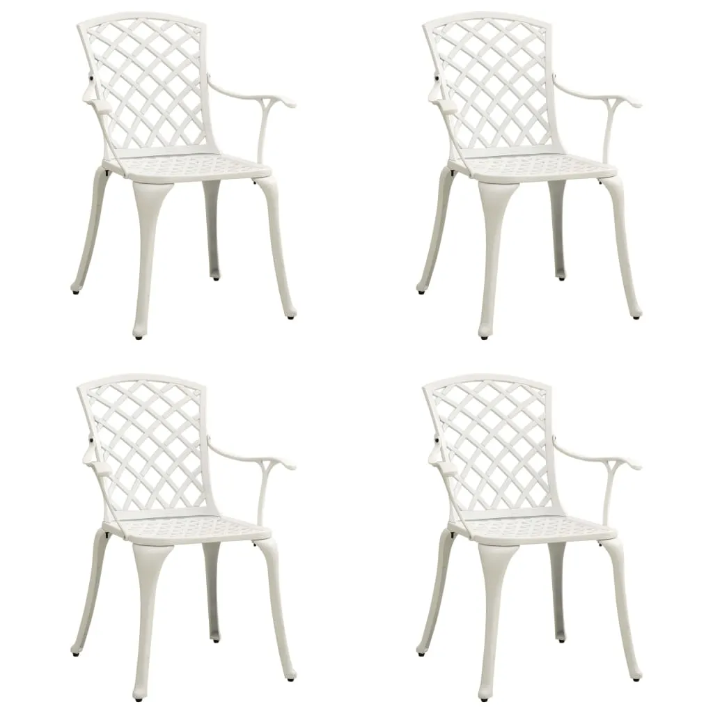 Patio Chairs Patio Furniture for Garden Porch Backyard Cast Aluminum