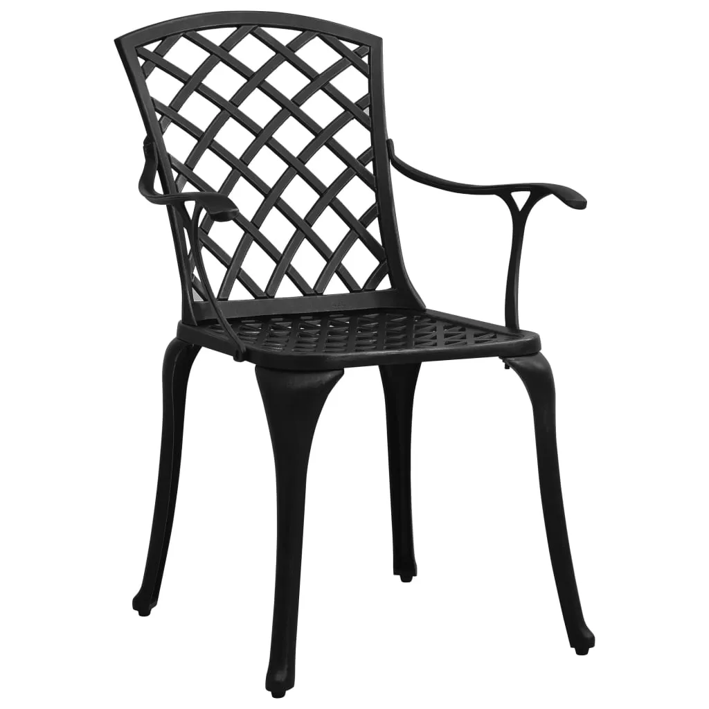 Patio Chairs Patio Furniture for Garden Porch Backyard Cast Aluminum