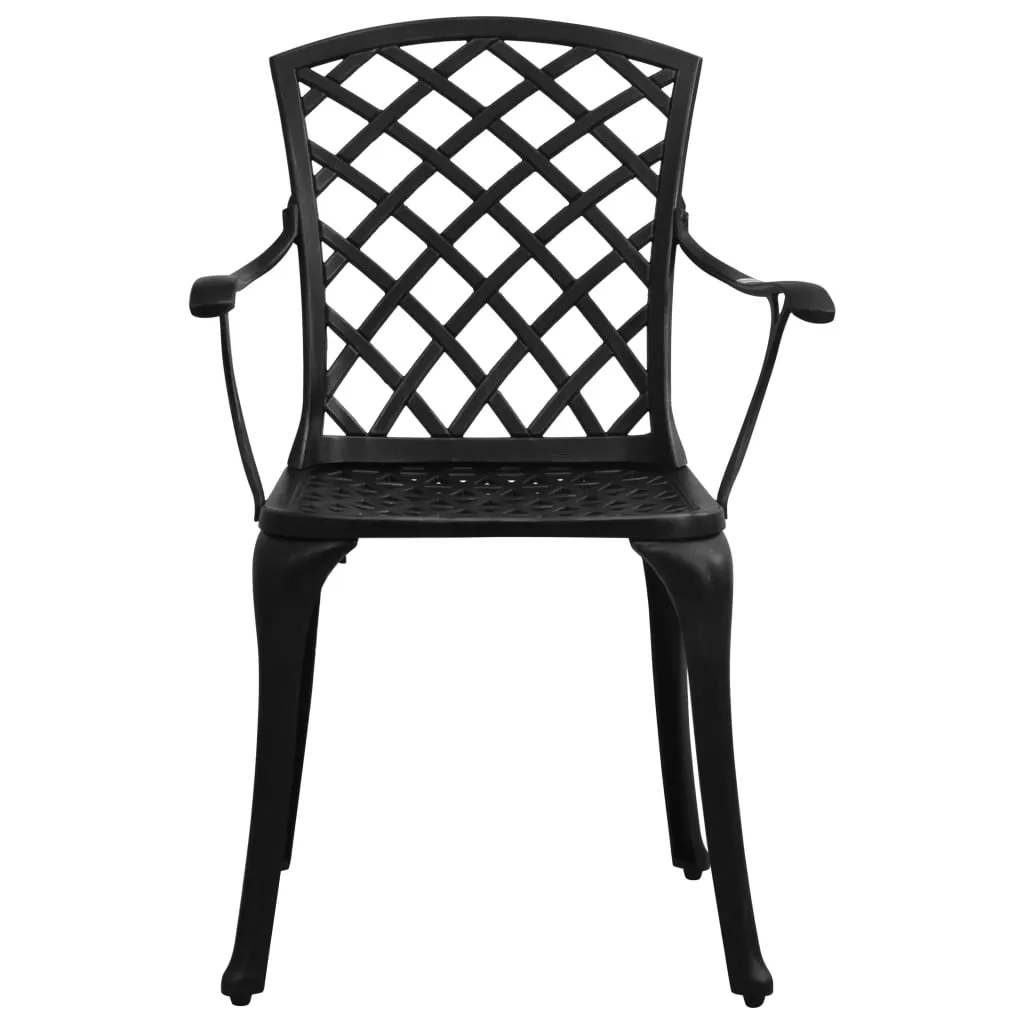 Patio Chairs Patio Furniture for Garden Porch Backyard Cast Aluminum