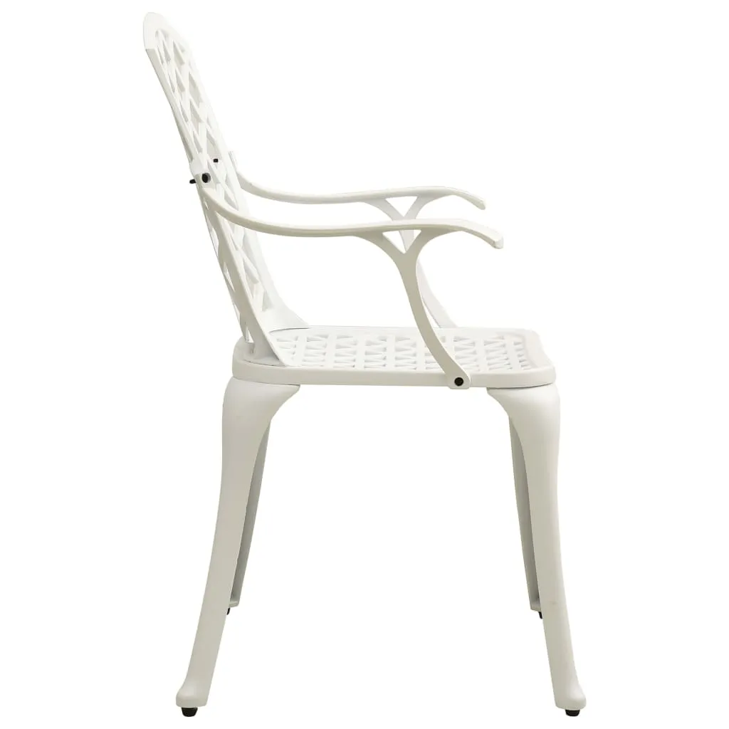 Patio Chairs Patio Furniture for Garden Porch Backyard Cast Aluminum