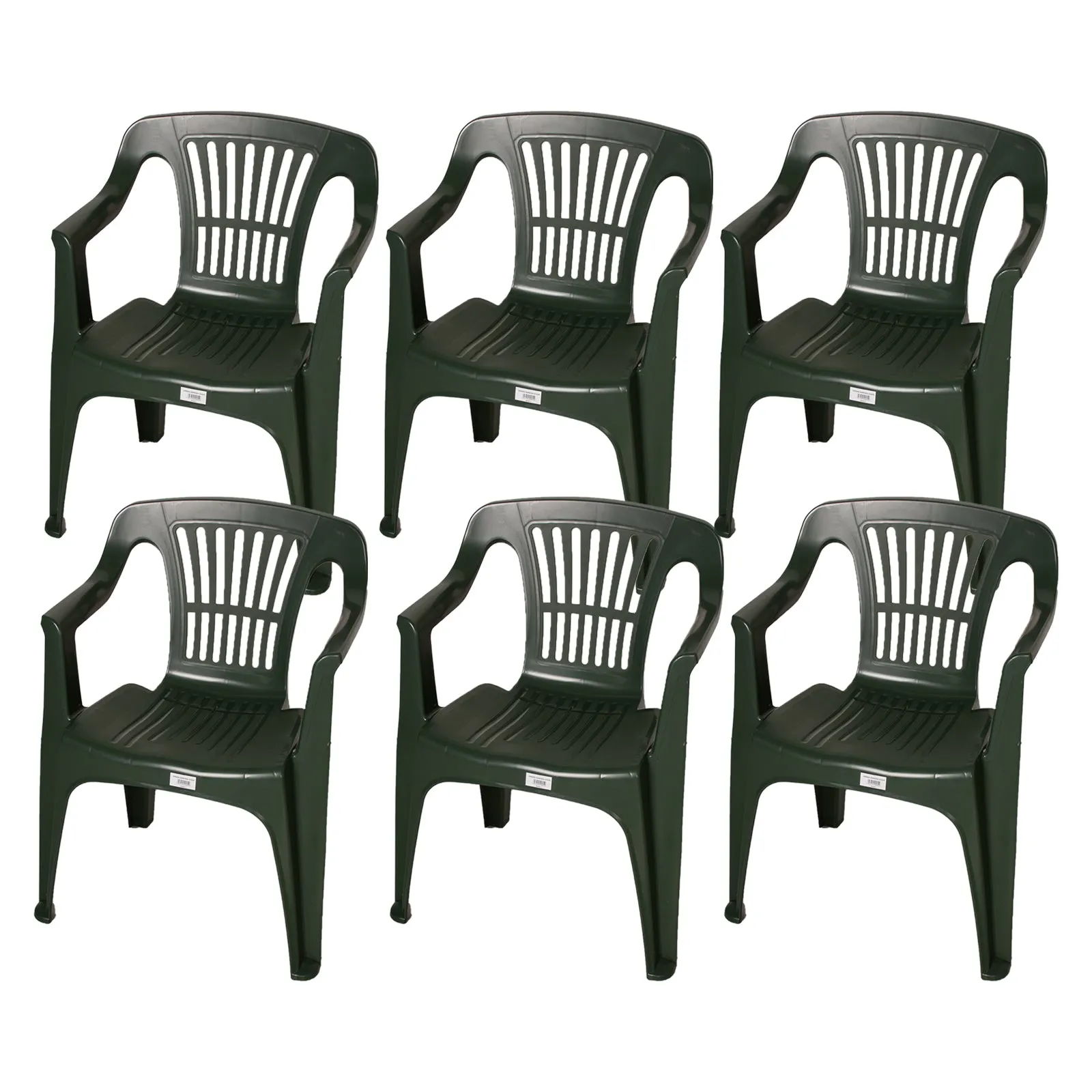 Plastic Green Garden Chairs