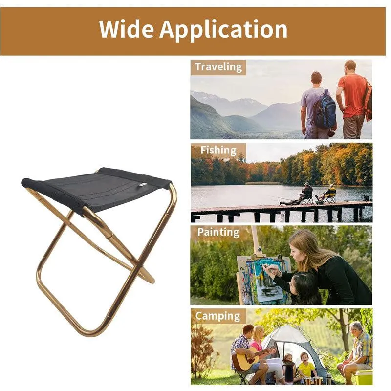 Portable Camping Folding Stool With Pouch 183964