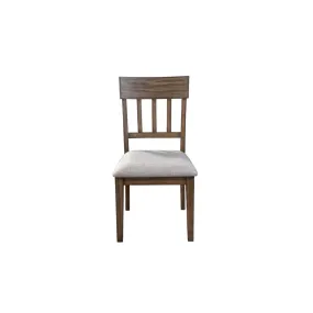 "Donham Set of 2 Side Chairs, Brown"