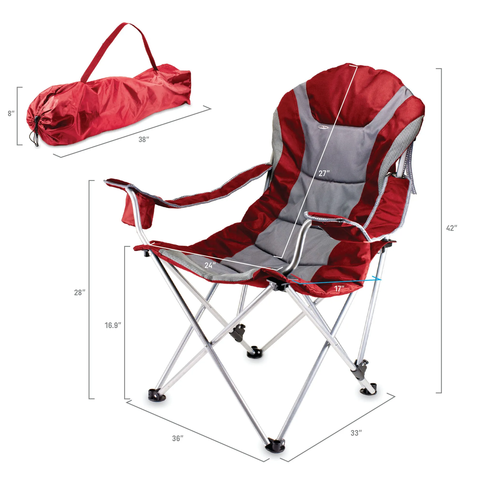 San Francisco 49ers - Reclining Camp Chair