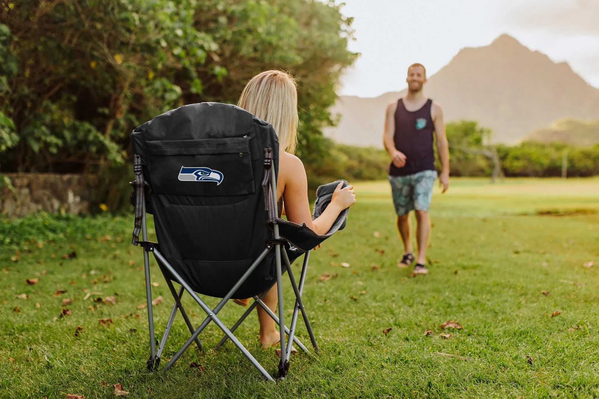 Seattle Seahawks - Reclining Camp Chair