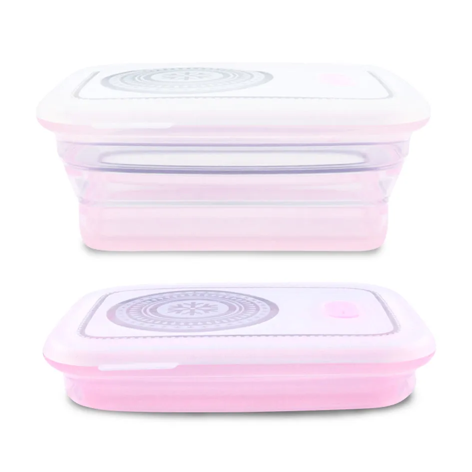 Silicone Leak Proof Collapsible Food Storage Container (860/1160ml)