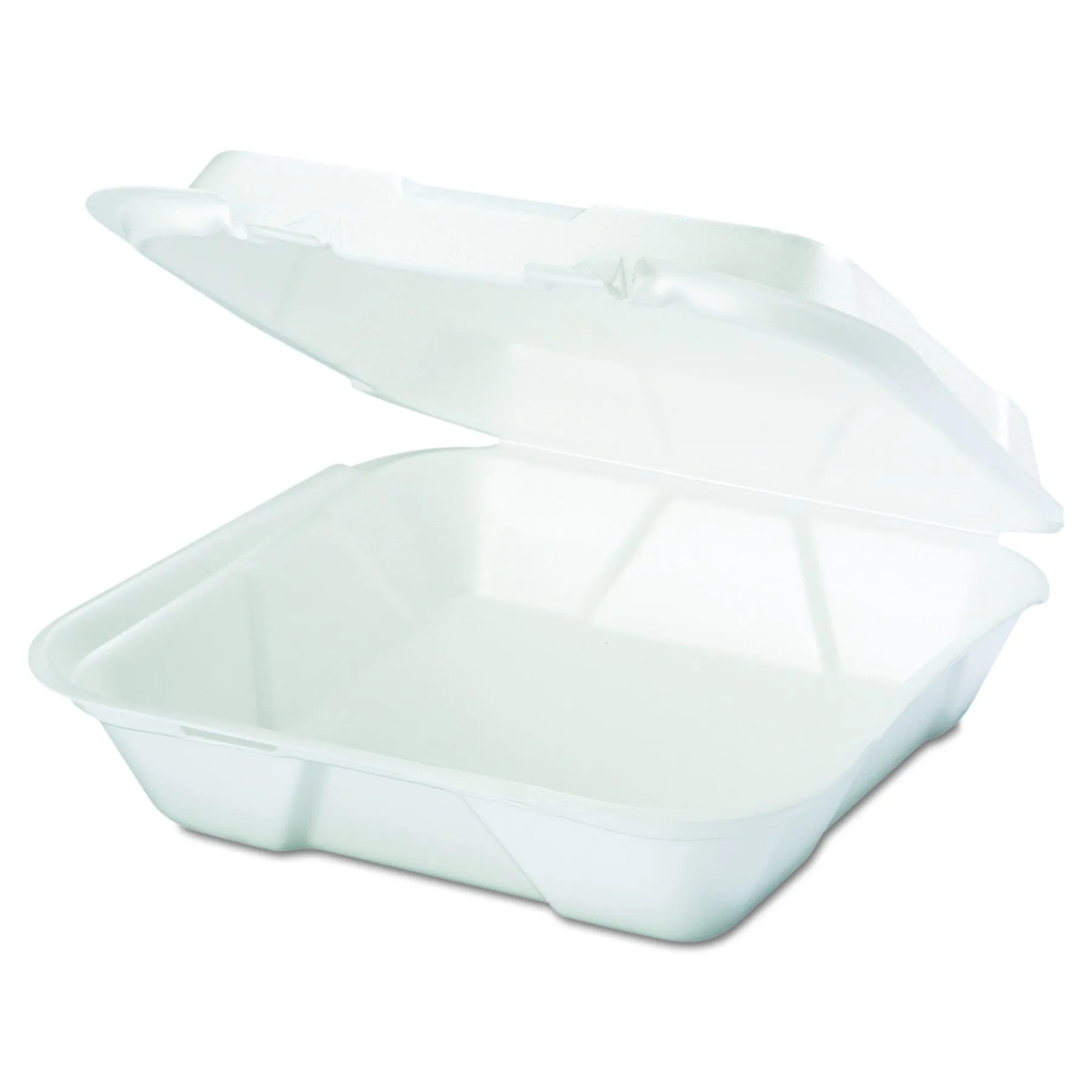 TAKE-OUT/ Container Medium, 1 Comp, White 200/cs-Food Service