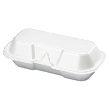 TAKE-OUT/ Hot Dog Container, Foam, 500/cs-Food Service