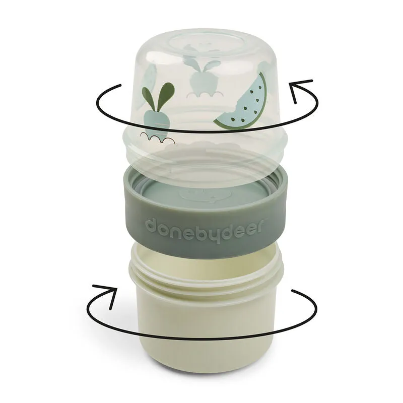 To Go 2-Way Snack Containers | Birdie