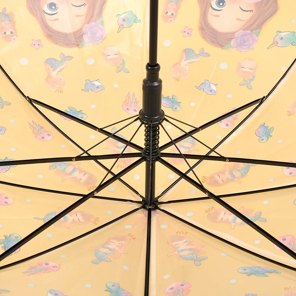 Transparent Character Umbrellas.