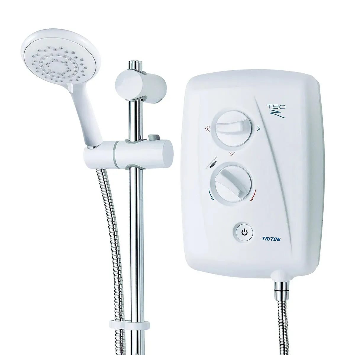 Triton T80Z Fast-Fit 7.5kW Electric Shower in White - SP8007ZFF