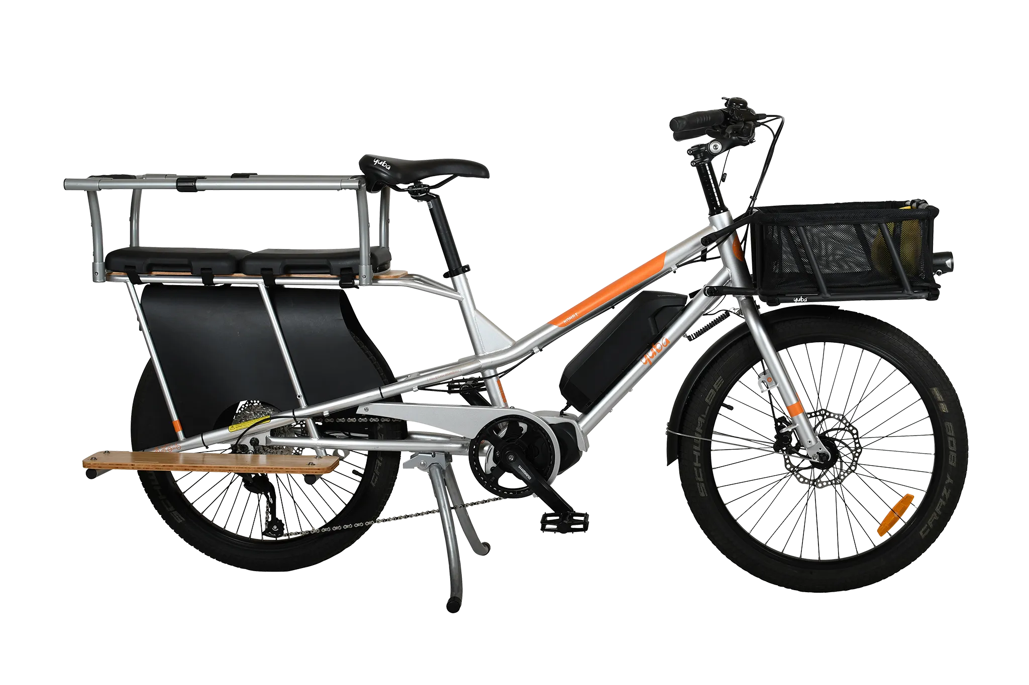 Yuba Kombi E5 Electric Longtail Cargo Bike