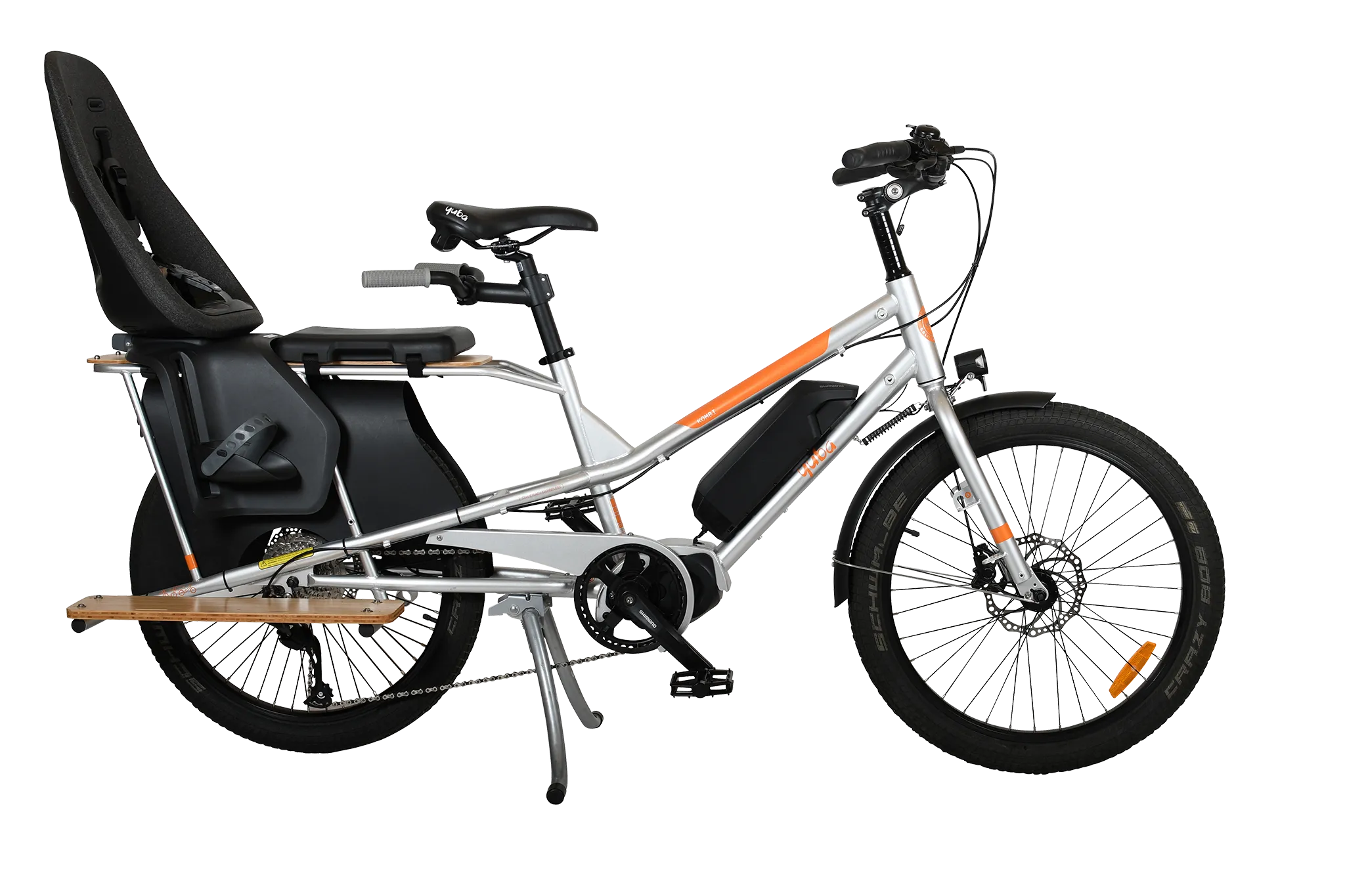 Yuba Kombi E5 Electric Longtail Cargo Bike