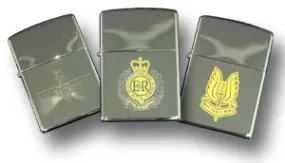 ZIPPO LIGHTER WITH REGT BADGE